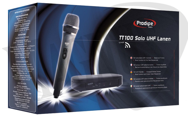 Prodipe TT100 Solo UHF zestaw mikrofonów