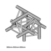 Duratruss DT 33 T43-TU Trójnik 90 stopni konstrukcja aluminiowa