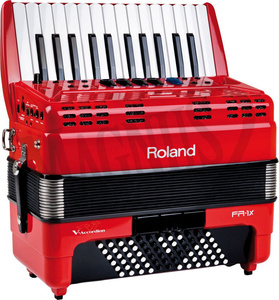 Roland FR 4X RD - cyfrowy akordeon klawiszowy akordeon