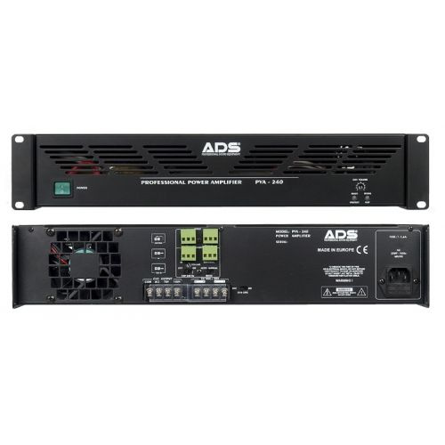ADS PVA240 instalacyjny wzmacniacz mocy 100V