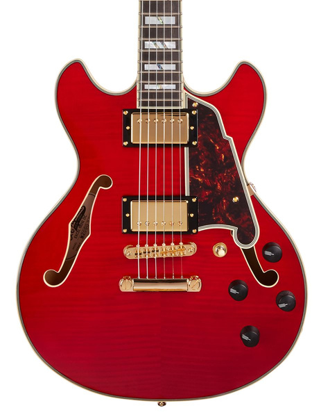 D'angelico Excel Mini DC Trans Cherry gitara elektryczna