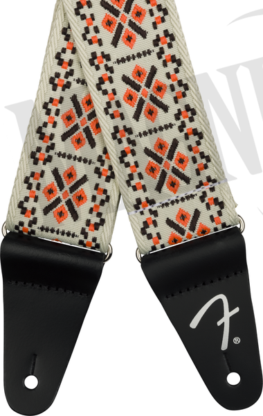 Fender Pasadena Woven Lattice Orange pasek