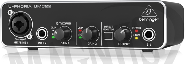 Behringer U-PHORIA UMC22 interfejs audio USB