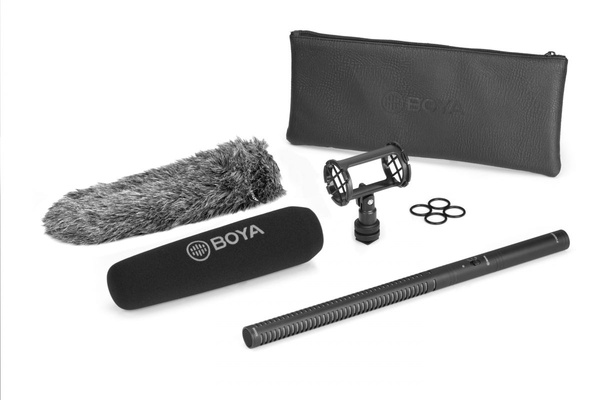 BOYA BY-PVM3000S potężny mikrofon typu shotgun XLR- krótki