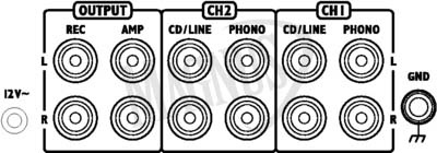 IMG Stage Line MPX-1/BK mikser DJ