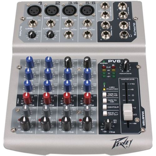 Peavey PV6 mikser analogowy