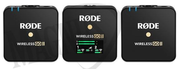 Rode Wireless GO II - podwójny system bezprzewodowy - 10 LAT GWARANCJI po rejestracji