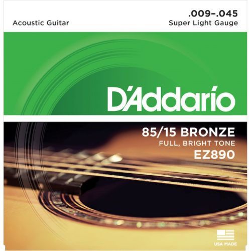 D'Addario EZ 890 struny do gitary akustycznej