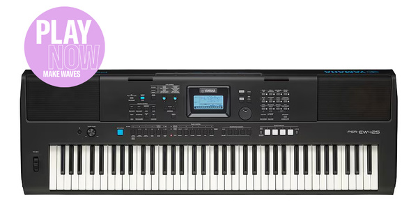 Yamaha PSR EW-425 keyboard - bezpłatne lekcje online i FLOWKEY