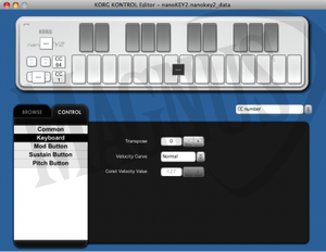 Korg nanoKey 2 BK kontroler