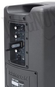 Samson XP106W zestaw nagłośnieniowy z wbudowanym interfejsem Bluetooth i mikrofonem bezprzewodowy XPD1 + akumulator 20h