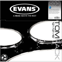 Evans TomPack Hydraulic Glass Standard zestaw naciągów perkusyjnych