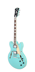 D'Angelico Premier DC Surf Green - gitara elektryczna