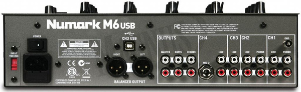 Numark M6 USB mikser DJ
