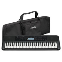 Yamaha PSR-E383 + SC-KB630 keyboard do nauki gry z pokrowcem
