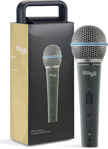 Stagg SDM 60  - mikrofon dynamiczny z wyłącznikiem