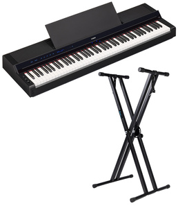 Yamaha P-S500 B pianino cyfrowe ze statywem Guitto - bezpłatny dostęp do FLOWKEY