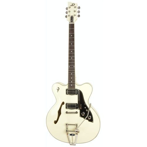 Duesenberg Fullerton CC Hollow Vintage White All Over  gitara elektryczna
