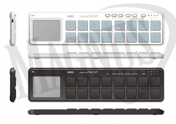 Korg nanoPAD 2 White kontroler DJ