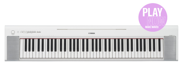 Yamaha Piaggero NP-35 WH pianino cyfrowe - bezpłatne lekcje online i FLOWKEY
