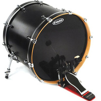 Evans Hydraulic Bass 20 Black naciąg perkusyjny