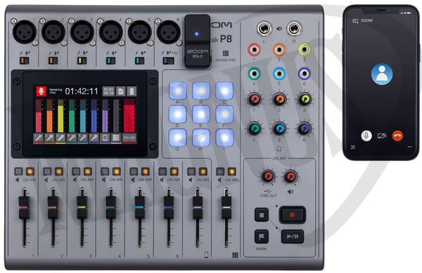 Zoom Podtrak P8 rejestrator podcastów