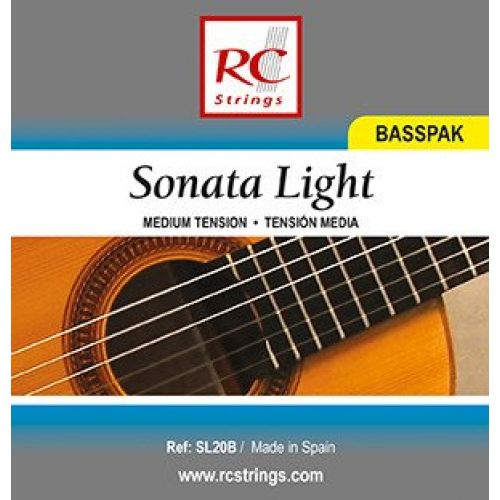 Royal Classics SL20B Sonata Light Basspak - Struny basowe do gitary klasycznej struny do gitary klasycznej