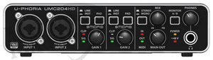Behringer UMC204HD interfejs audio USB - tylko otwarte