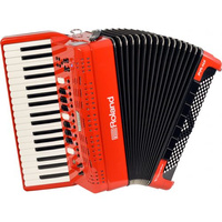 Roland FR 4X RD - cyfrowy akordeon klawiszowy akordeon