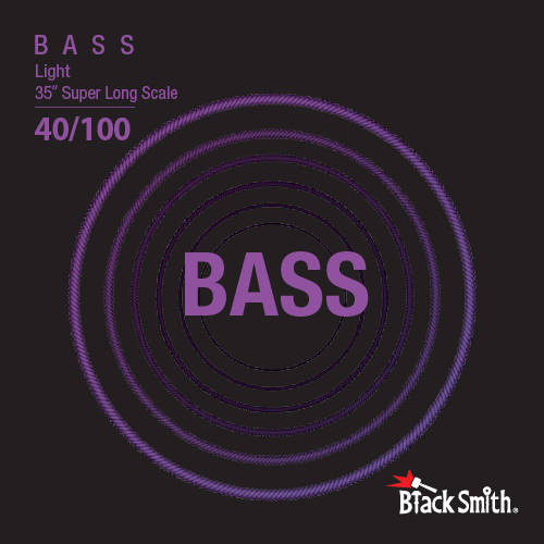 BlackSmith NW-40100-4-35  - struny do gitary basowej