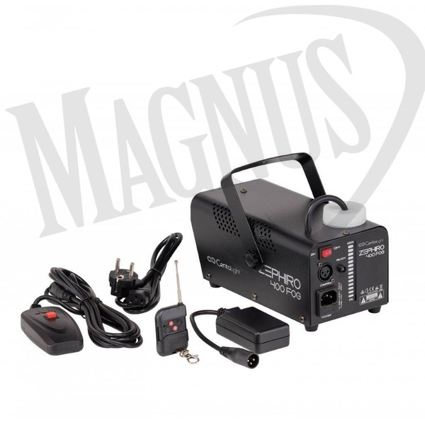 CentoLight Zephiro 400 FOG  - wytwornica dymu, dwa piloty