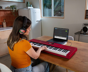 Roland GO:KEYS 3 Dark Red keyboard