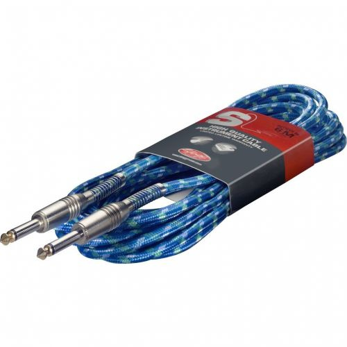 Stagg SGC-6-VT-BL kabel instrumentalny 6m