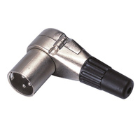 Soundsation GO-LINK SXLR034M-B wtyk XLR męski, 25 sztuk