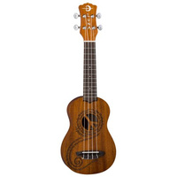 Luna Uke Maluhia Peace Soprano ukulele