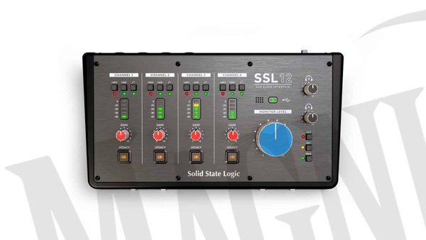 SSL 12 interfejs audio