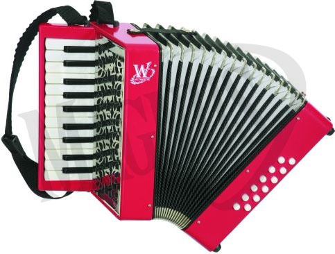 Weltmeister Mini 22/12/II (Red) akordeon