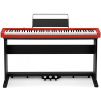 Casio CDP-S160 RD pianino cyfrowe w zestawie ze statywem