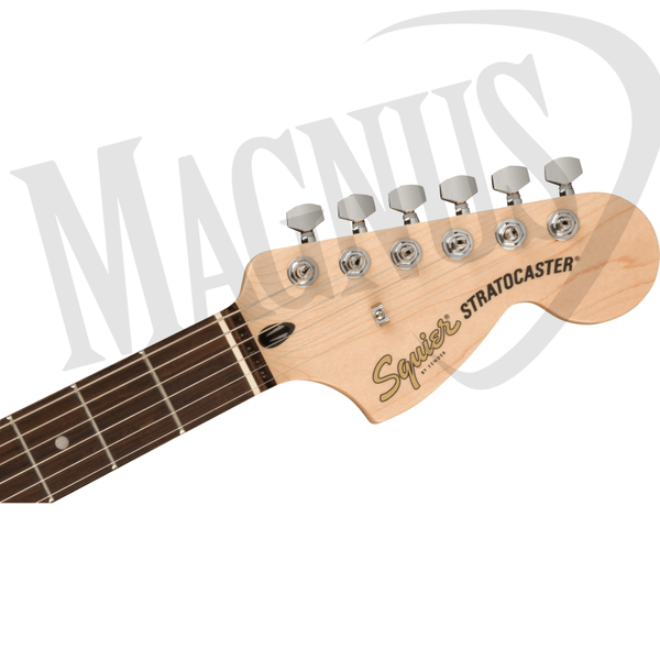 Squier FSR Affinity Series Stratocaster QMT, LF, White Pearloid Pickguard, Black Burst gitara elektryczna