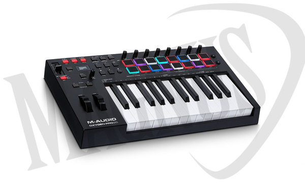 Oxygen Pro 25 25-klawiszowa klawiatura sterująca USB/MIDI