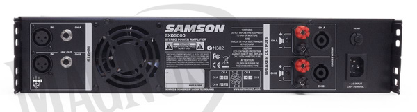 Samson SXD5000 wzmacniacz mocy 2 x 300W/8 , 2 x 450W/4