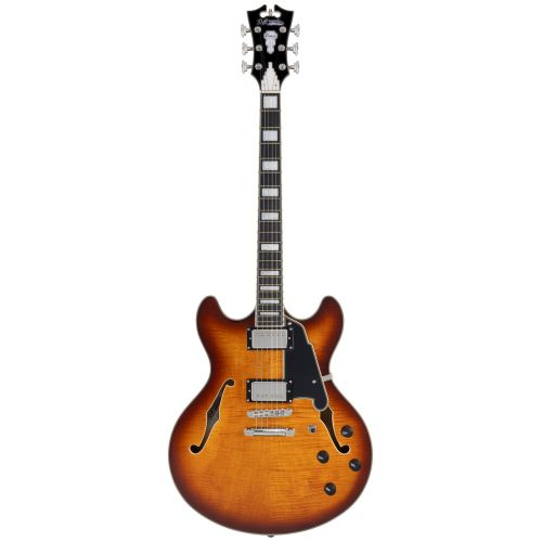 D'Angelico Premier DC Dark Iced Tea Burst gitara elektryczna