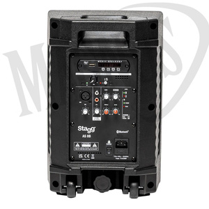 Stagg AS 8B  - dwudrożna kolumna aktywna 250W UHF w zestawie mikrofonem