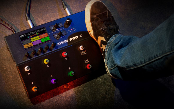 Line 6 POD GO multiefekt dla gitarzystów - instrukcja PL
