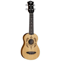 Luna Uke HONU Turtle Spruce ukulele sopranowe
