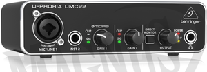 Behringer U-PHORIA UMC22 interfejs audio USB