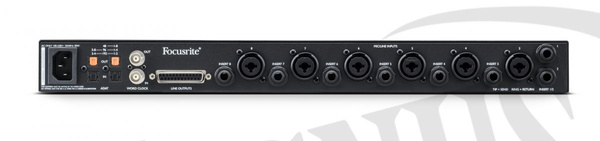 Focusrite Clarett+ OctoPre przedwzmacniacz mikrofonowy