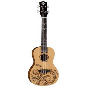 Luna Uke Tattoo SPR ukulele