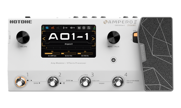 Hotone Ampero II - multiefekt gitarowy