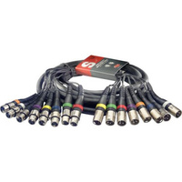 Stagg SML 05/8XF8XM E - multicore 5 m przewód audio